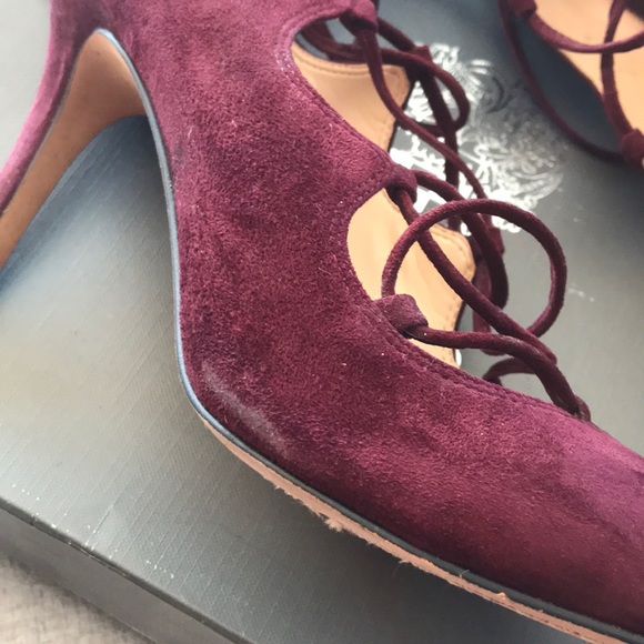 Vince Camuto - lace up heels - Picture 4 of 7